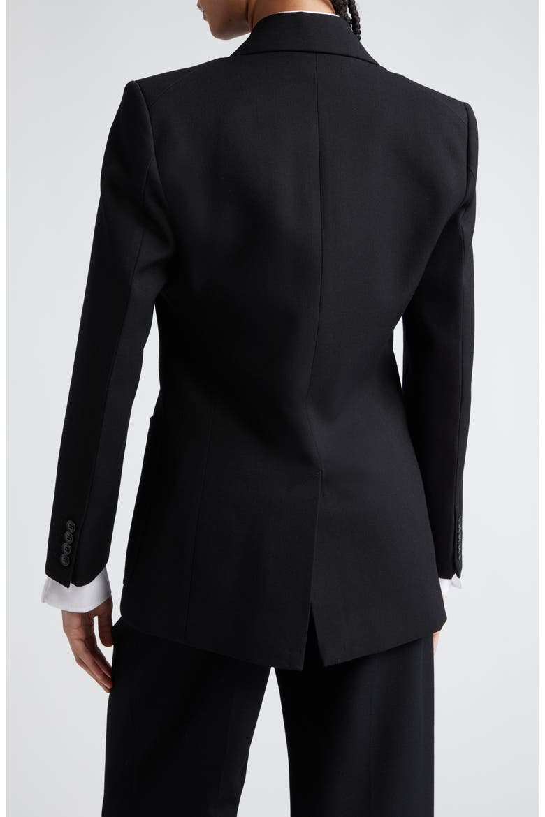 Patch Pocket Twill Blazer, Alternate, color, BLACK