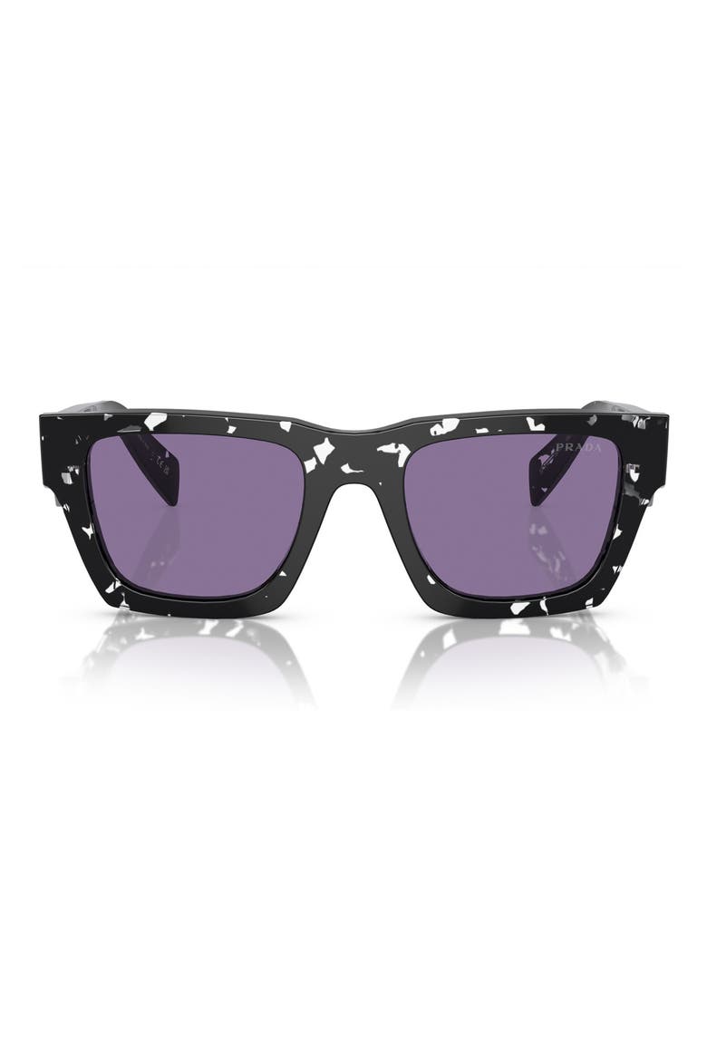 50mm Pillow Sunglasses, Main, color, TORTOISE