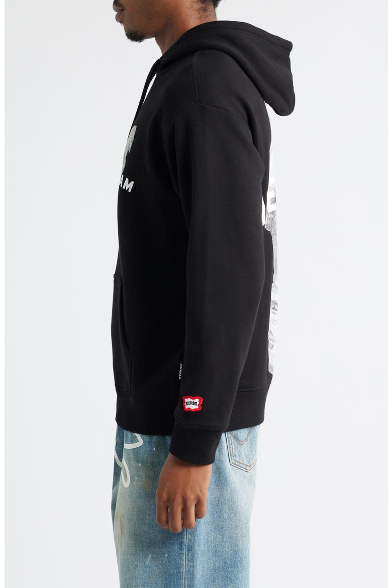 Blanco Graphic Hoodie, Alternate, color, BLACK