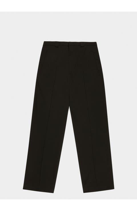 Wool Mix Trousers