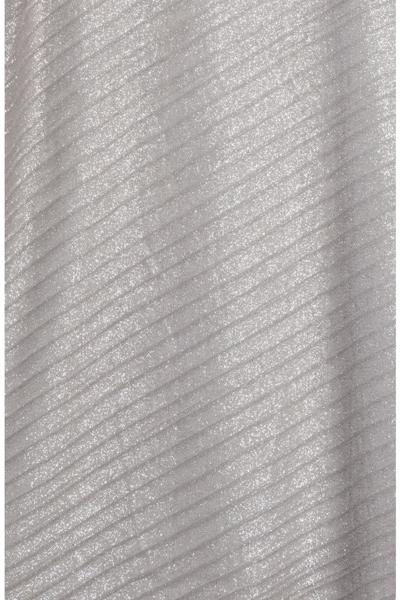 Wide Pleated Scarf, Alternate, color, GREY SLEET