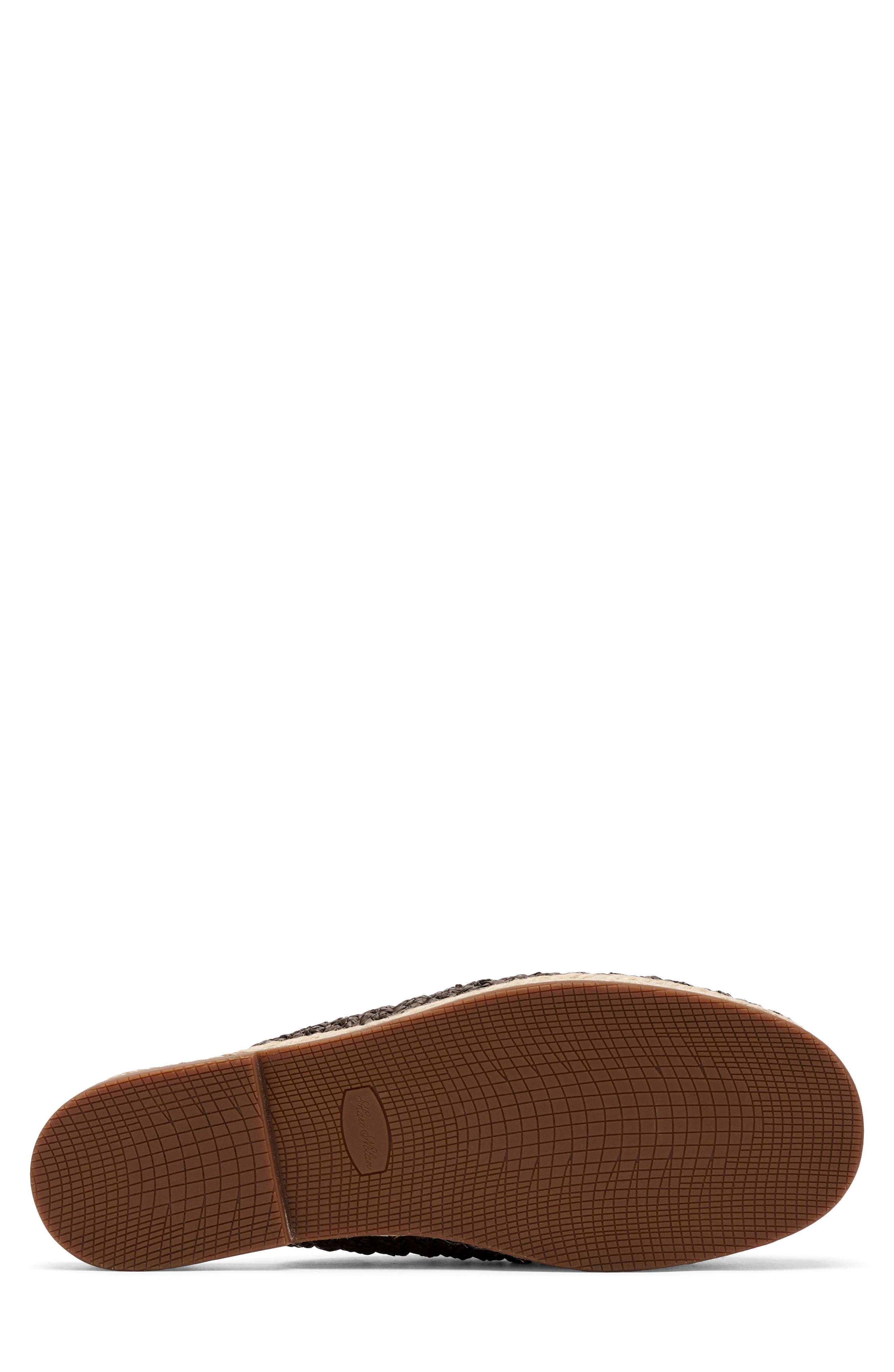 MARC NOLAN Bahia Woven Raffia Mule, Alternate, color, Brown Raffia