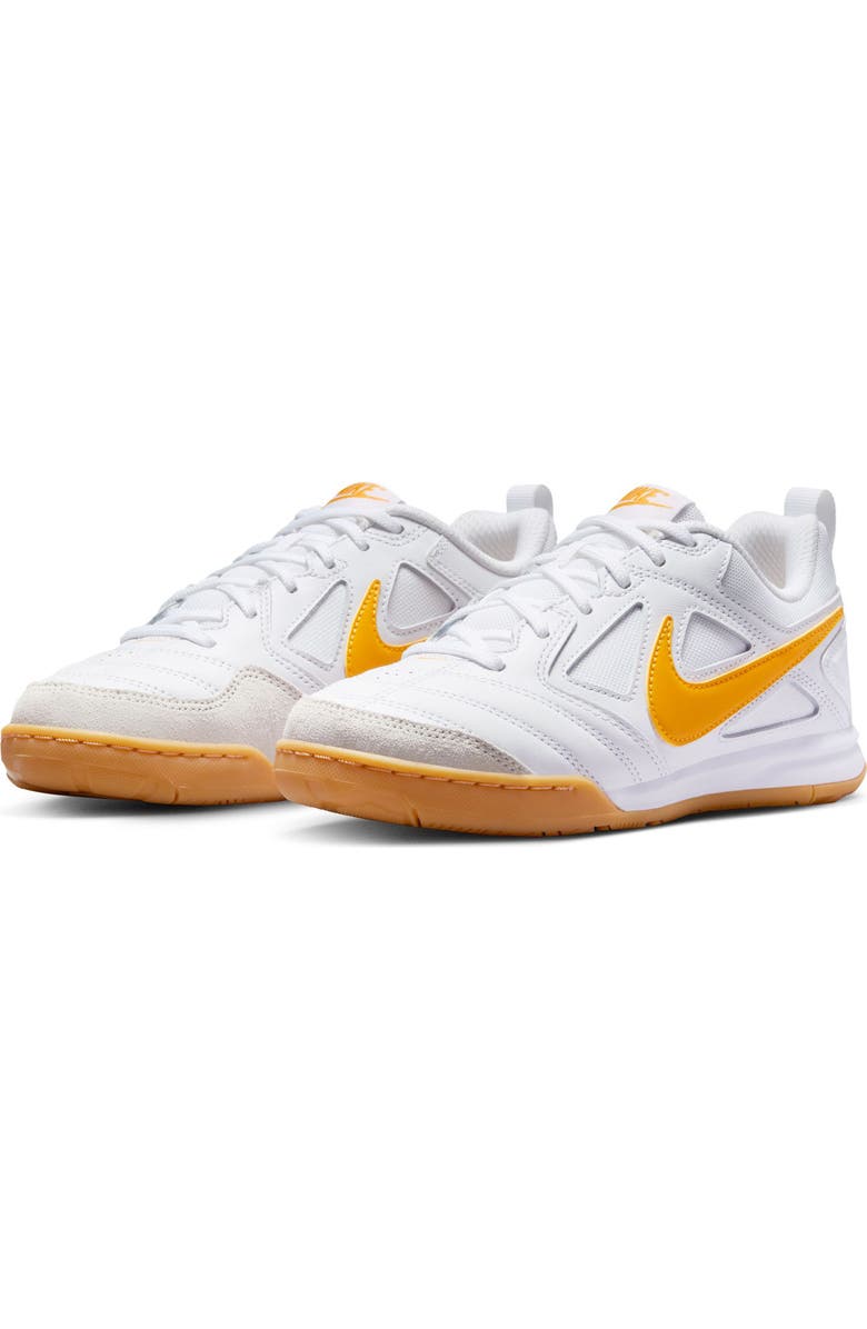 Nike Gato Soccer Sneaker, Main, color, 100 White/Unigld