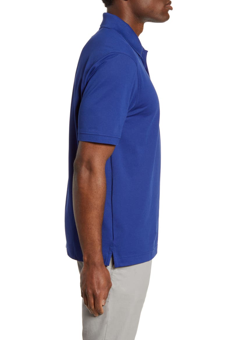 Advantage Tri-Blend Piqué Polo, Alternate, color, TOUR BLUE