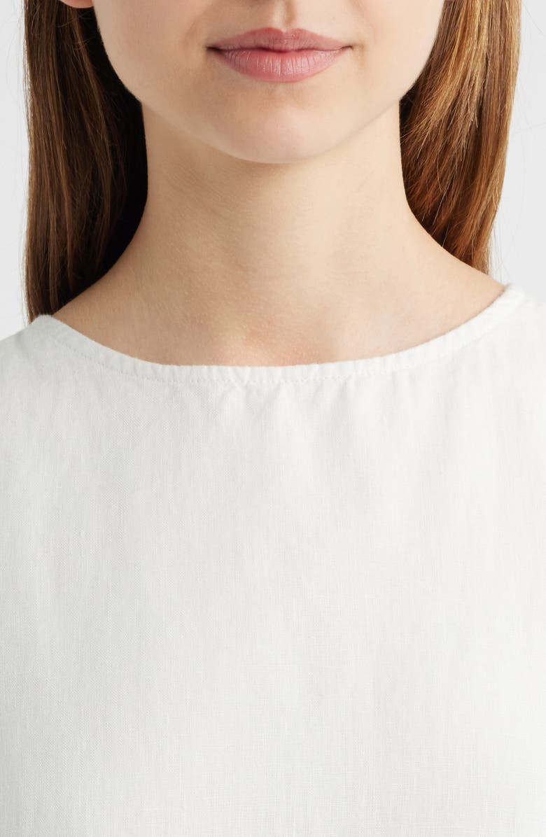 Madewell Linen Shift Minidress, Alternate, color, 