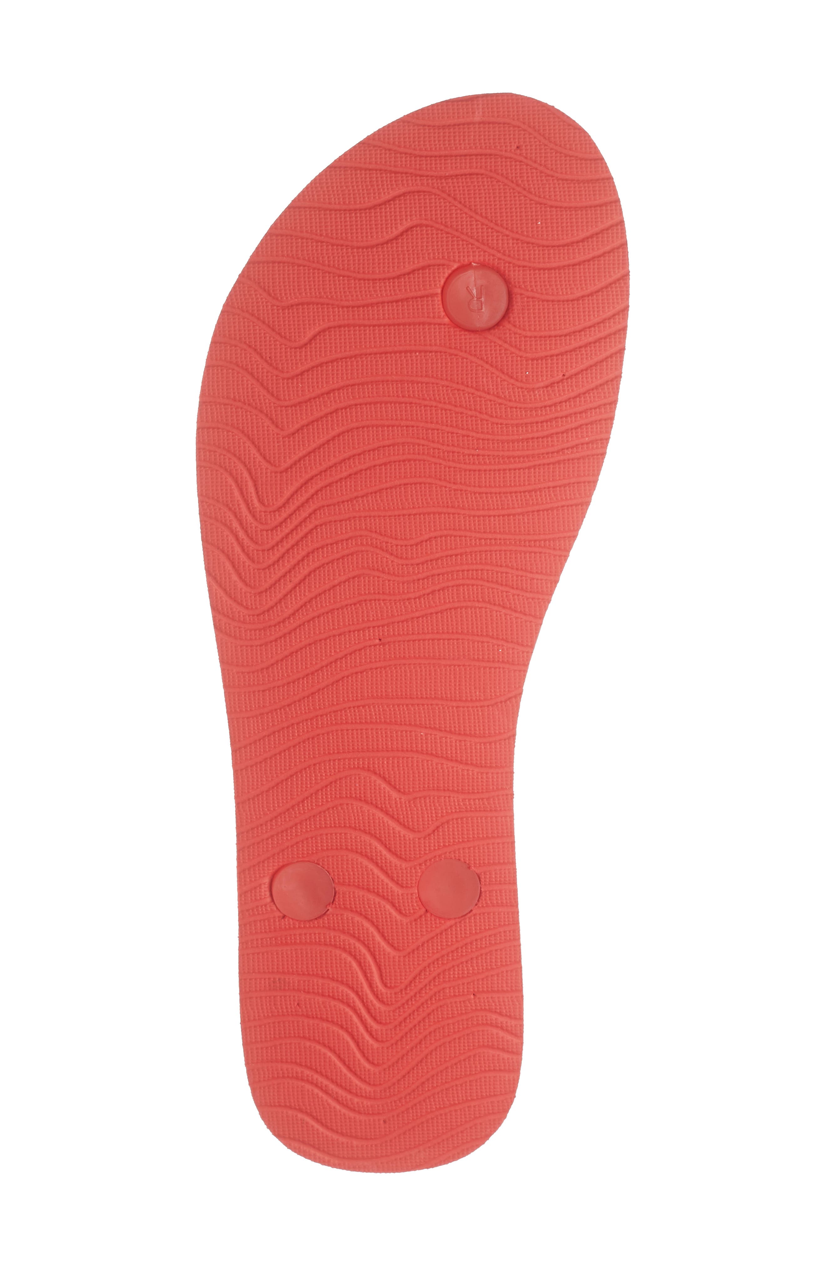 Seaside Jelly Strap Flip Flop, Alternate, color, HIBISCUS