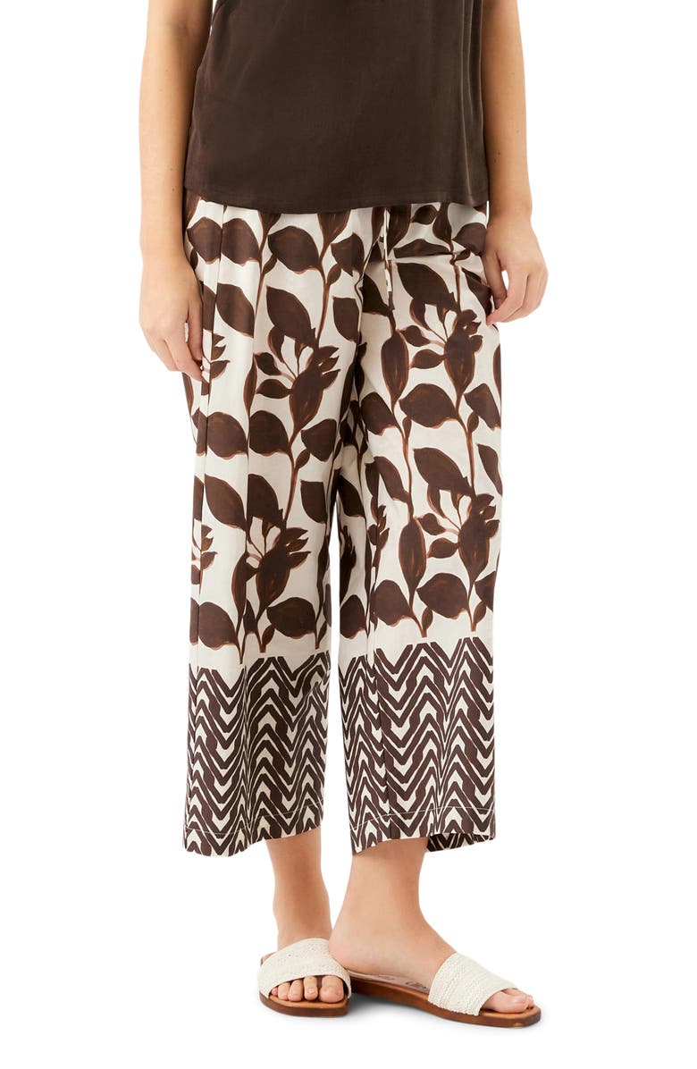 FIFTEEN TWENTY Cora Ankle Wide Leg Drawstring Pants, Alternate, color,