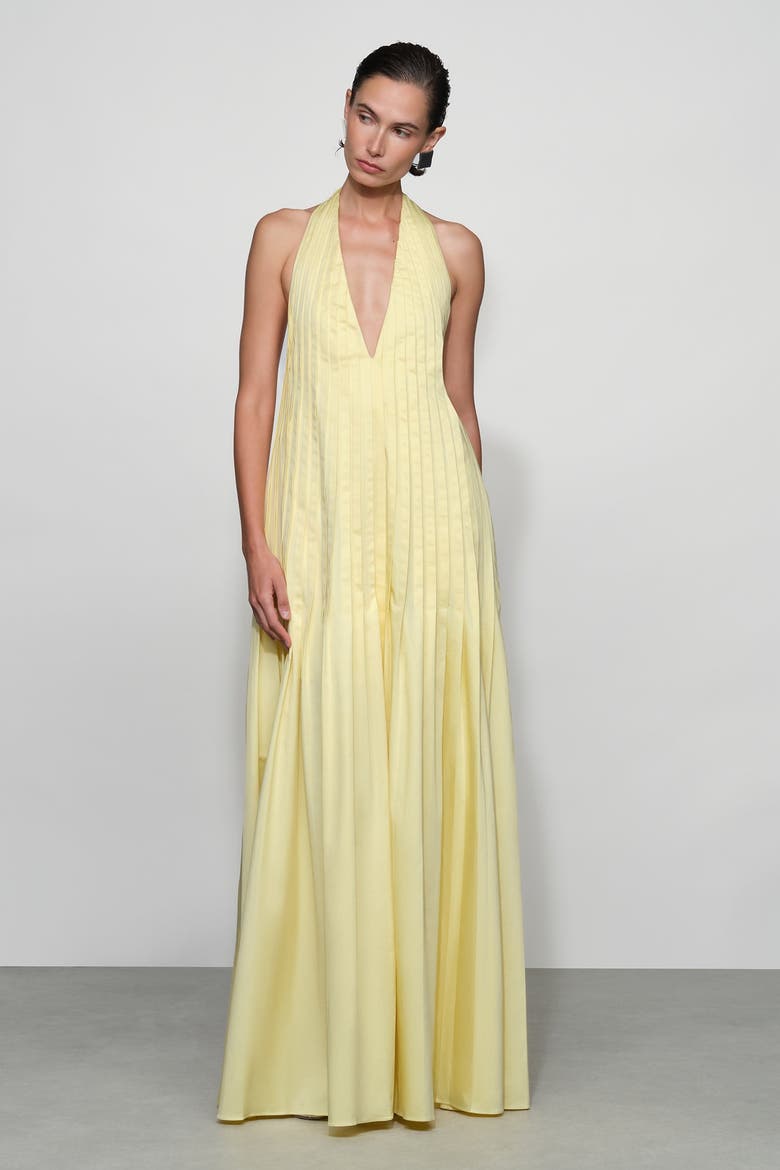 Blythe Maxi Dress, Alternate, color, Butter