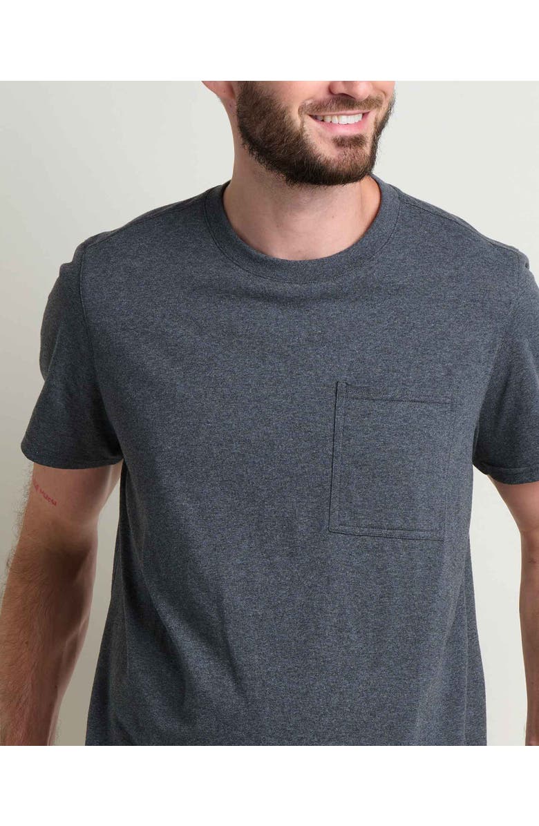 Toad & Co Men's Re-Form Crew, Alternate, color, Heather Grey