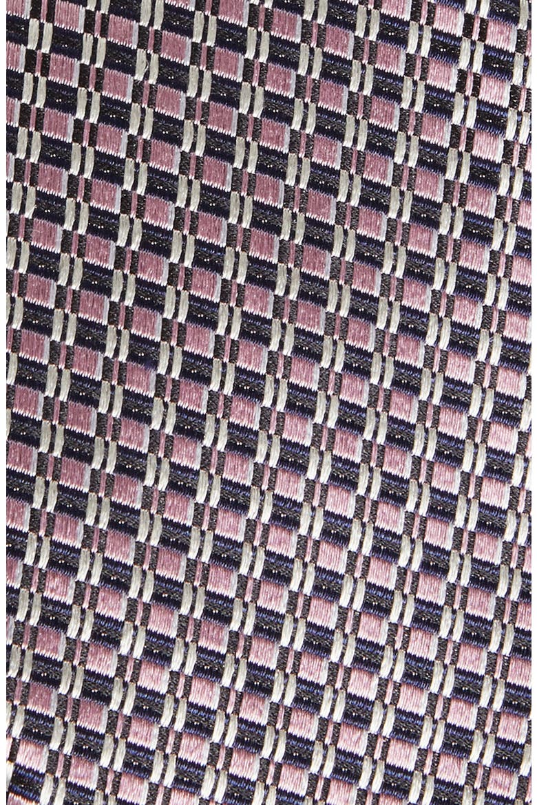 Paglie Woven Mulberry Silk Tie, Alternate, color, PINK