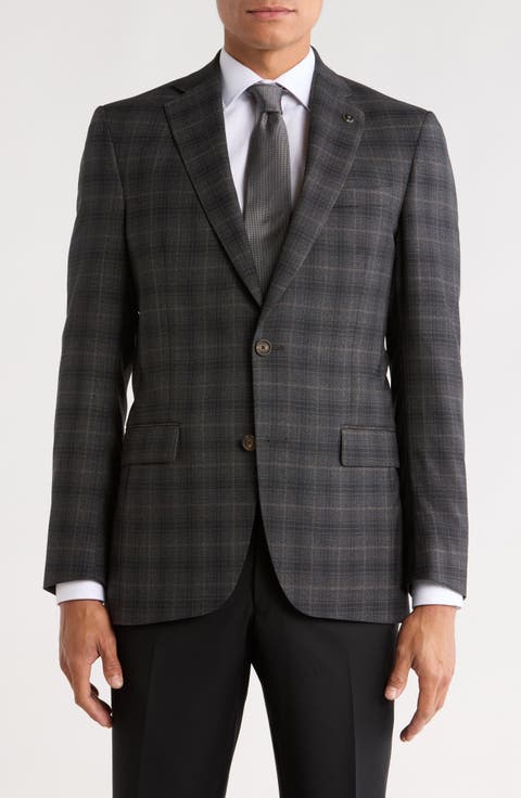 Jake Check Wool Sport Coat