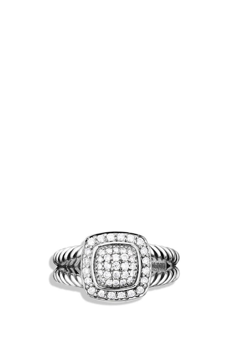 Albion Petite Ring with Diamonds, Alternate, color, DIAMOND