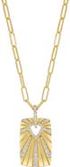 Bony Levy Kiera Diamond Medallion Pendant Necklace