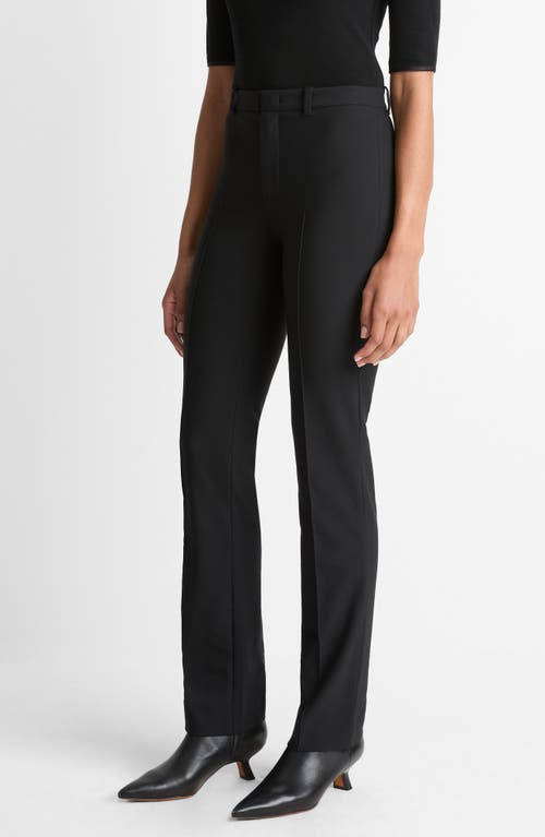 Vince Ankle Cigarette Pants In Black