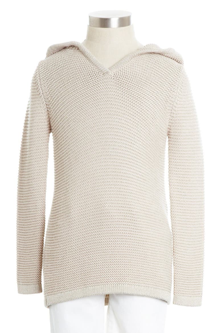 Peek 'Becca' Hooded Sweater, Main, color, GOLD