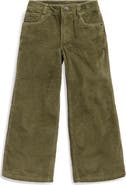 Mini Boden Kids' Wide Leg Corduroy Pants