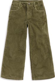 Mini Boden Kids' Wide Leg Corduroy Pants