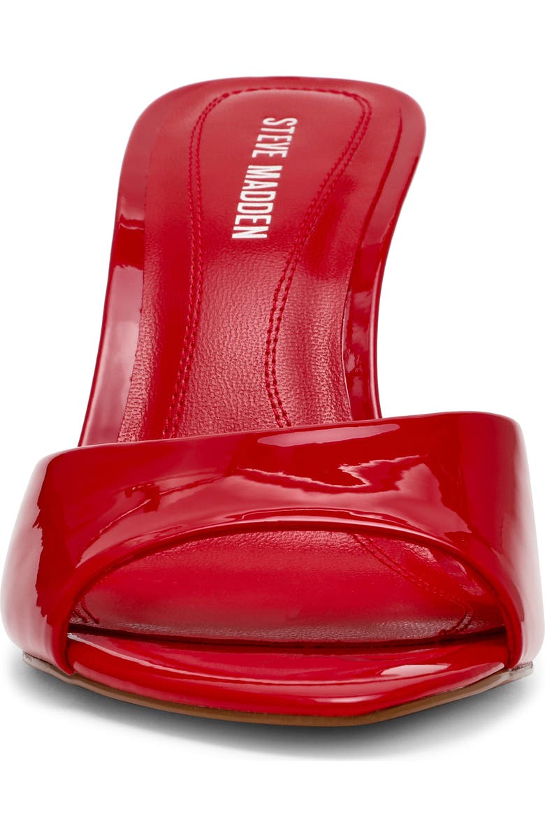 Steve Madden Santi Slide Sandal, Alternate, color, Dk Red Pat