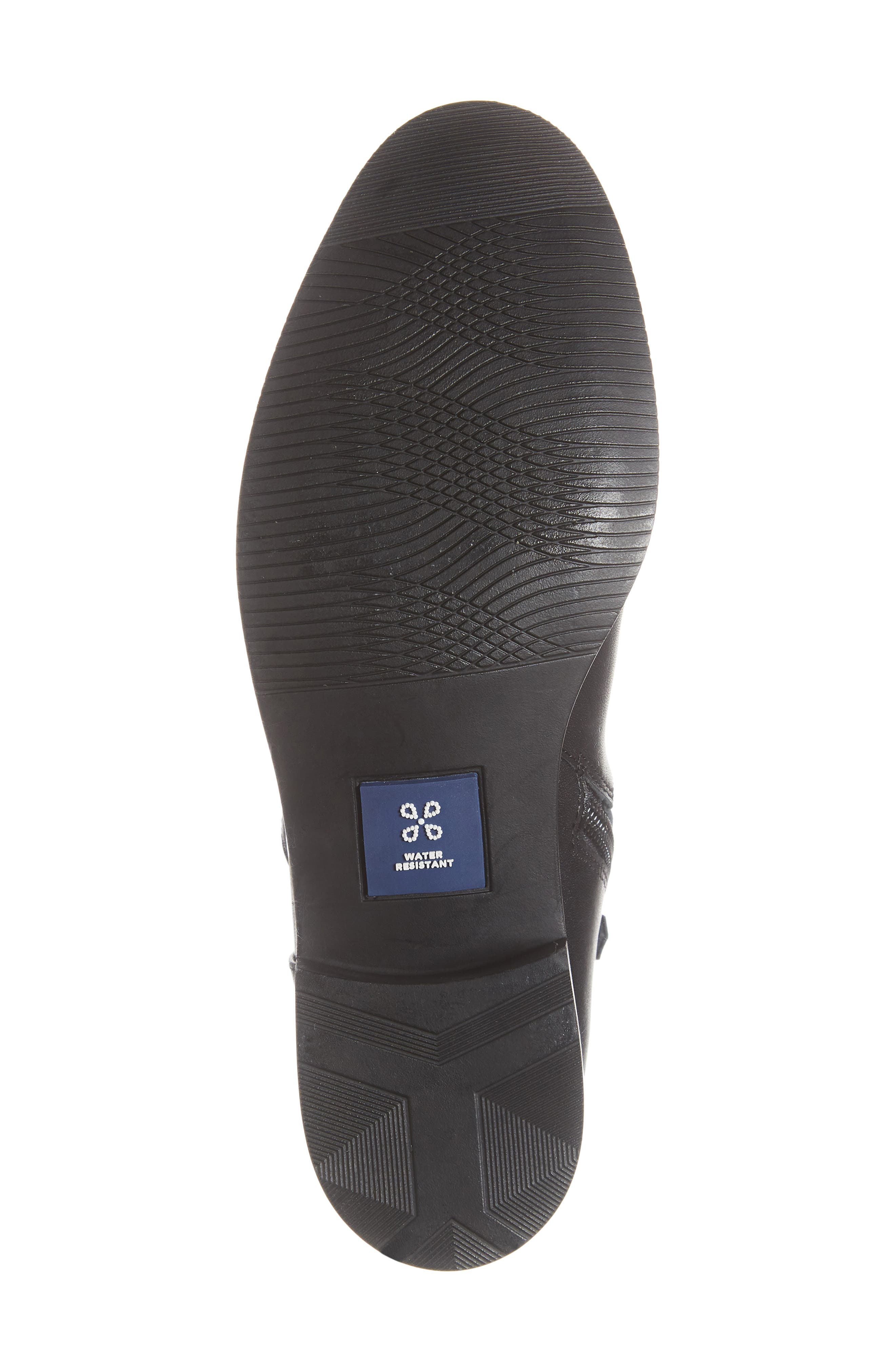 Benette Water Resistant Bootie, Alternate, color, BLACK LEATHER