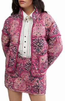 Free People Chloe Print Jacket