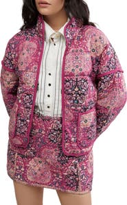 Free People Chloe Print Jacket