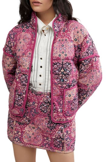 FREE PEOPLE FREE PEOPLE CHLOE FLORAL PRINT JACKET
