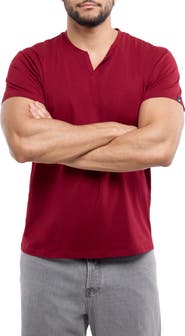 XRAY Split Neck T-Shirt
