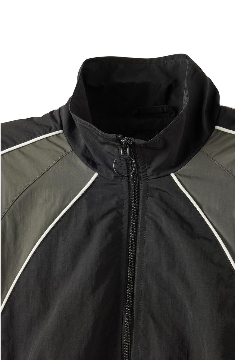 Cotton On Men's Panelled Spray Jacket, Alternate, color, Black  Grey