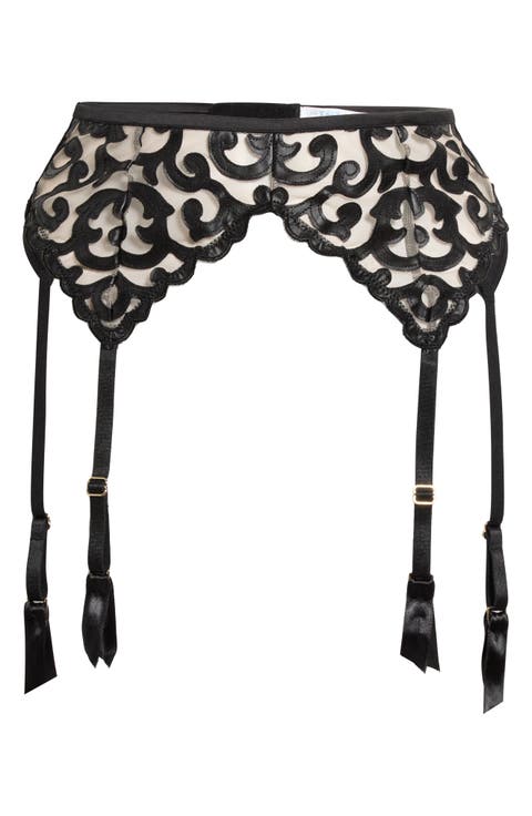 Scroll Garter Belt