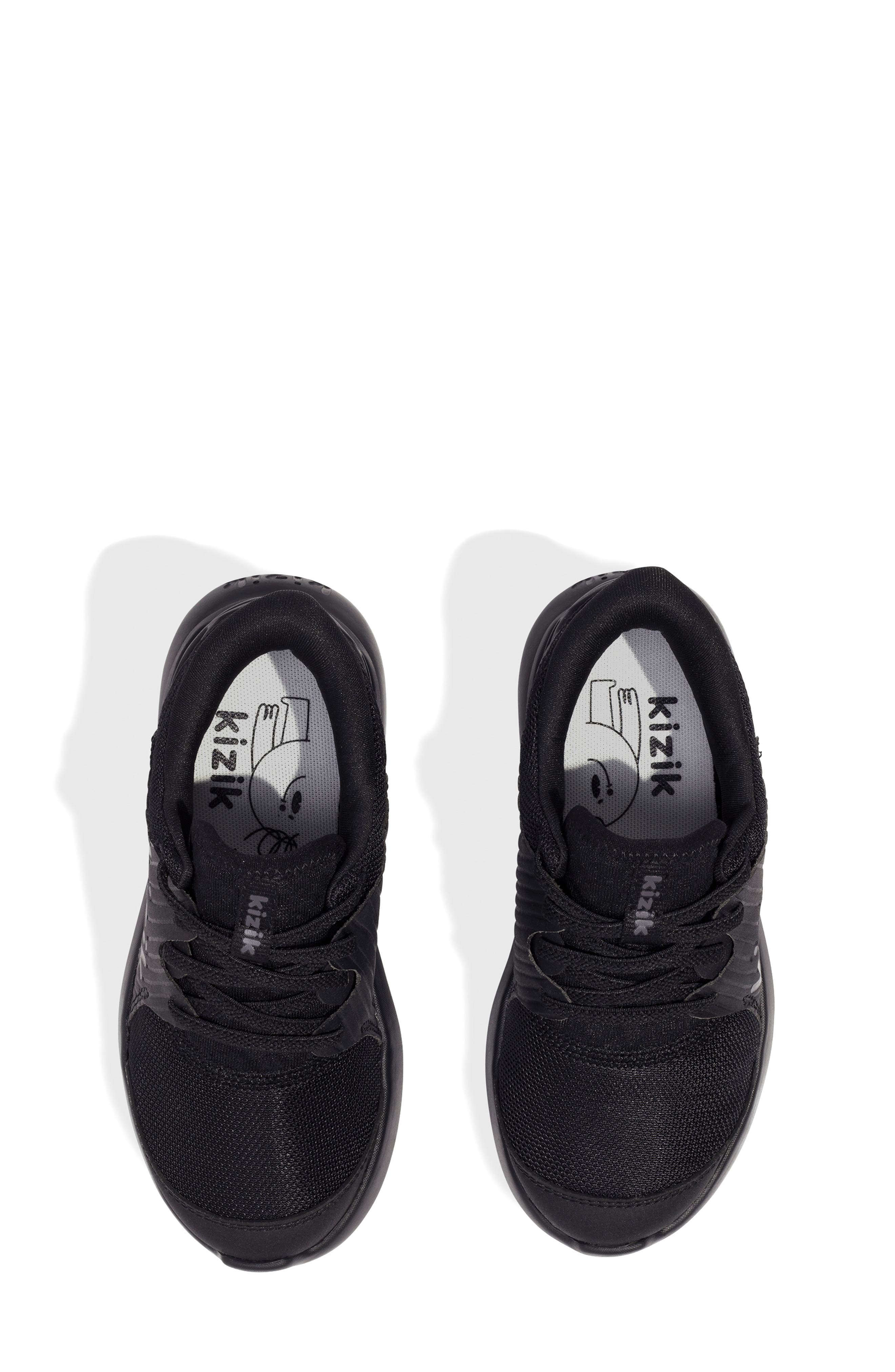 Kizik Kids' Anaheim Hands-Free Sneaker, Alternate, color, Black