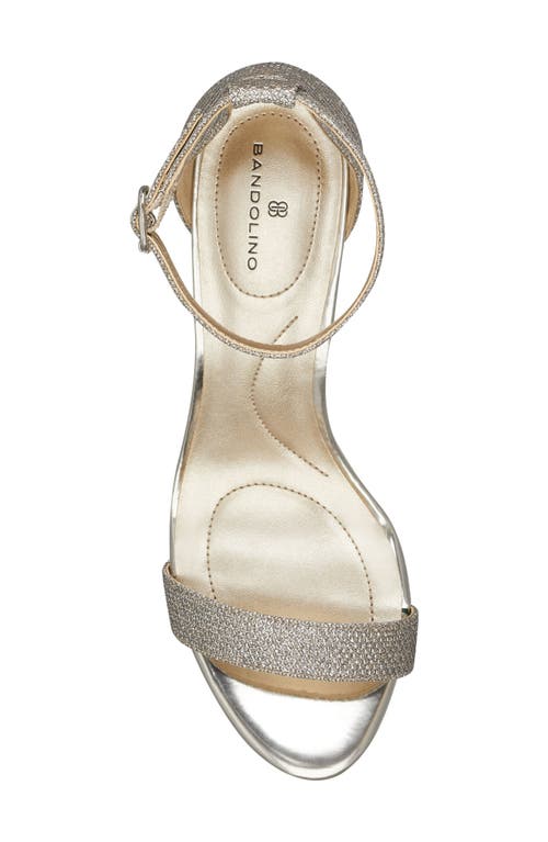 Bandolino Madia Ankle Strap Sandal In Multi