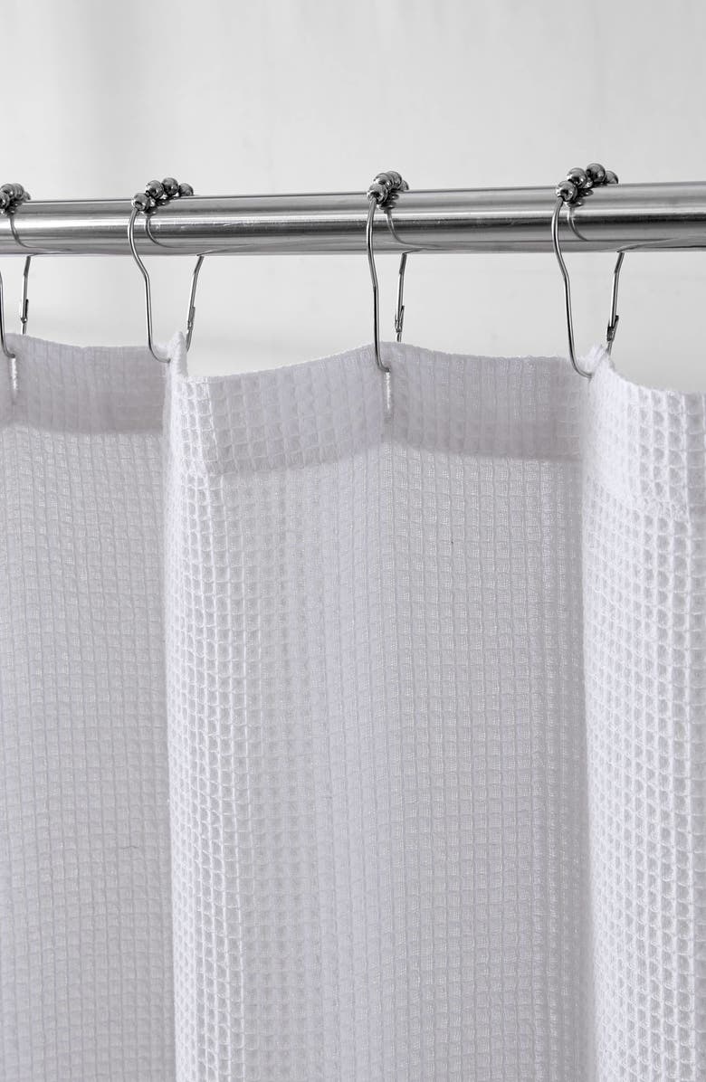 Kenneth Cole New York Waffle Knit Shower Curtain, Alternate, color, 