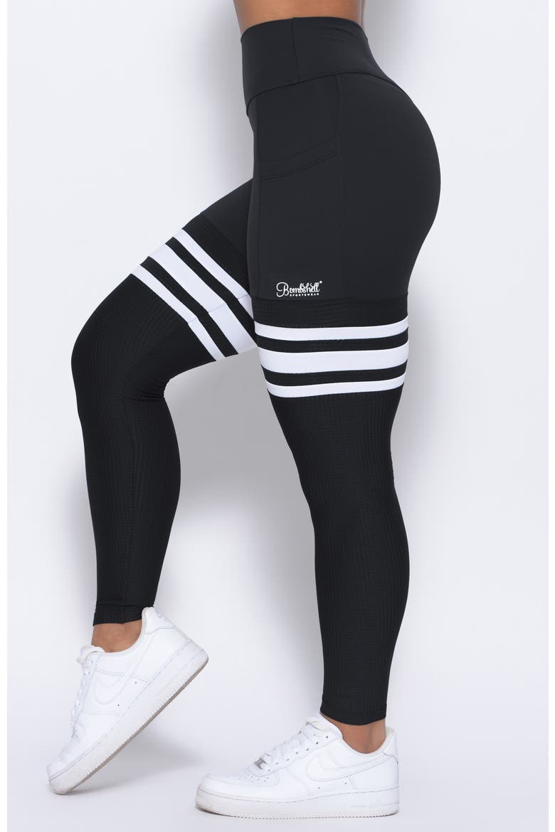 Scrunch Thigh Highs, Alternate, color, Midnight