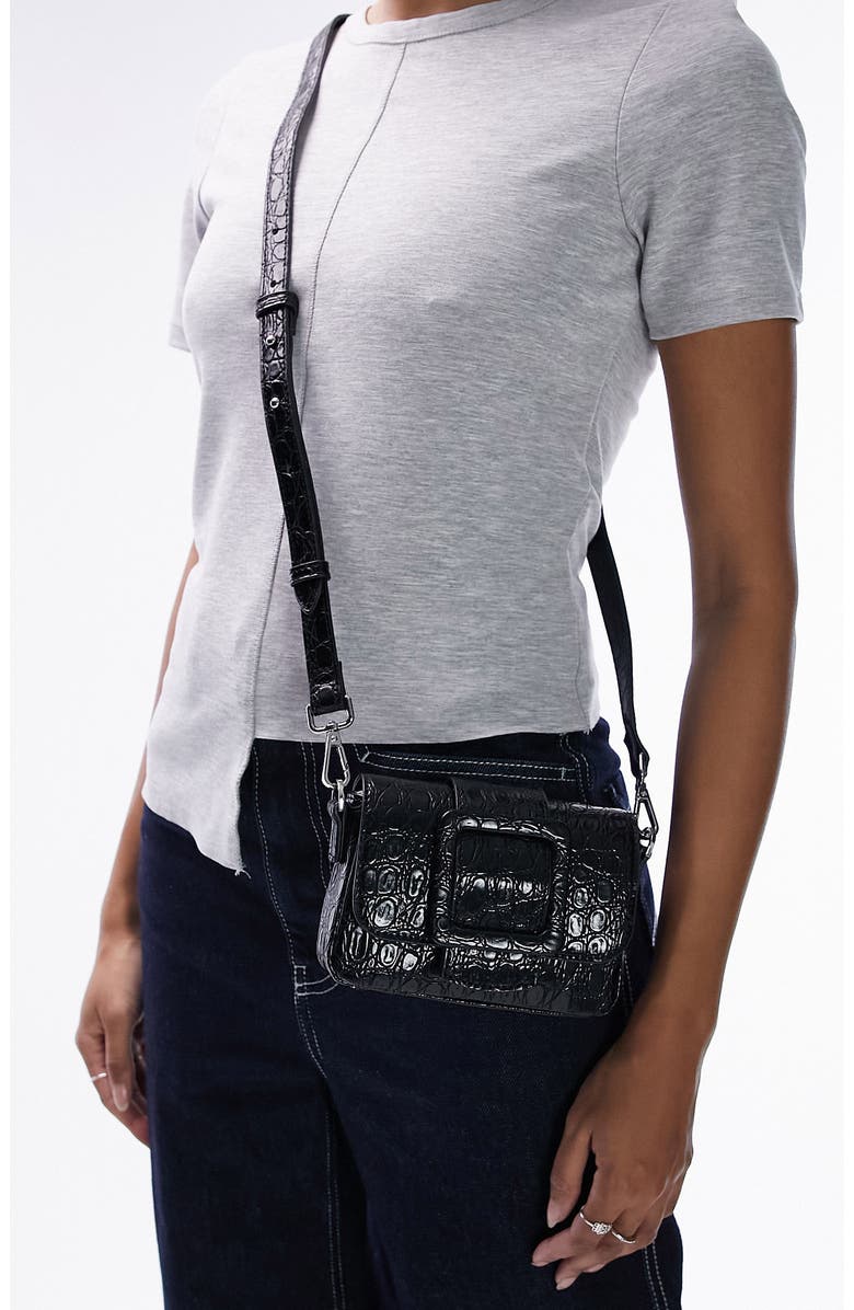 Topshop Flora Mini Crossbody Bag, Main, color,