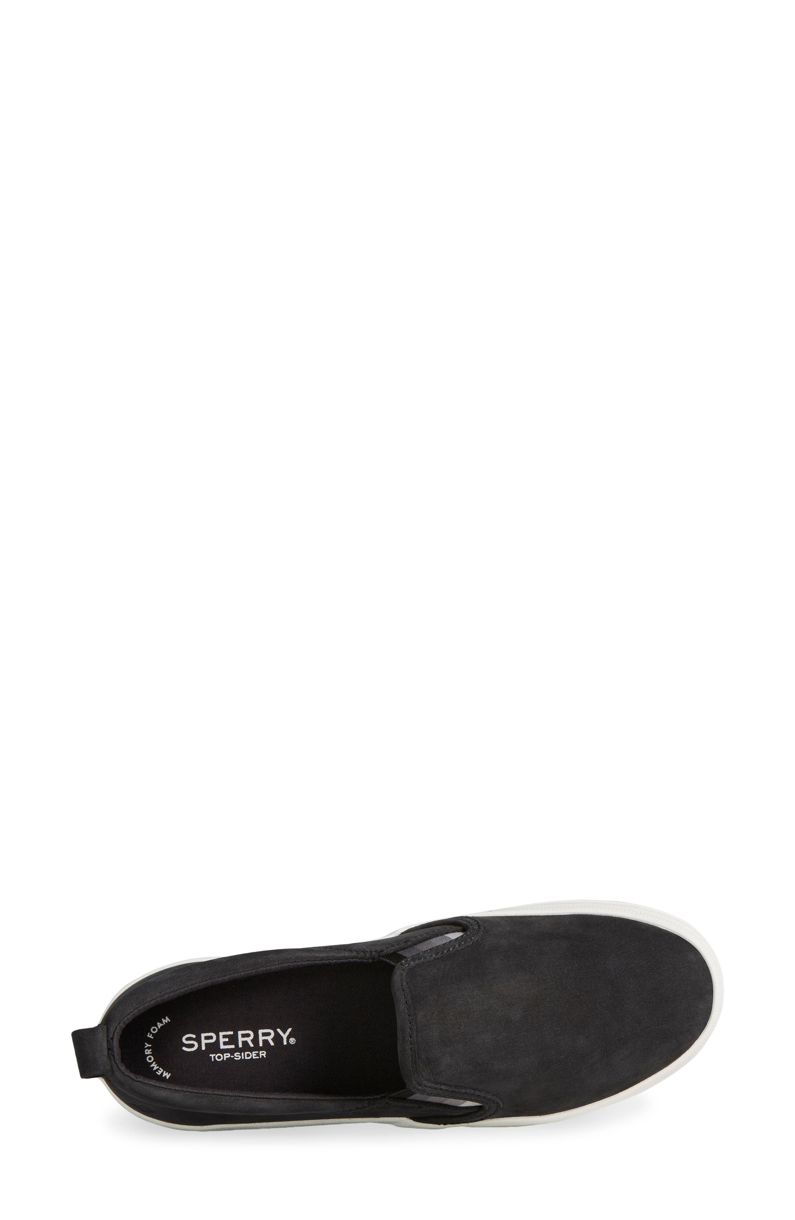 Sperry Crest Twin Gore Platform Sneaker, Alternate, color, 