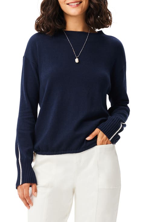 Tie Trim Sweater