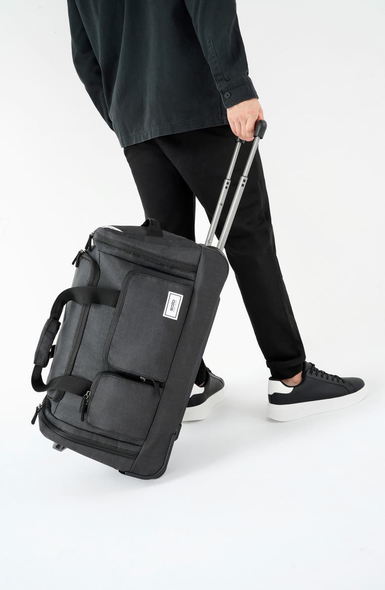 SOLO NEW YORK Leroy Recycled Rolling Duffle, Alternate, color,