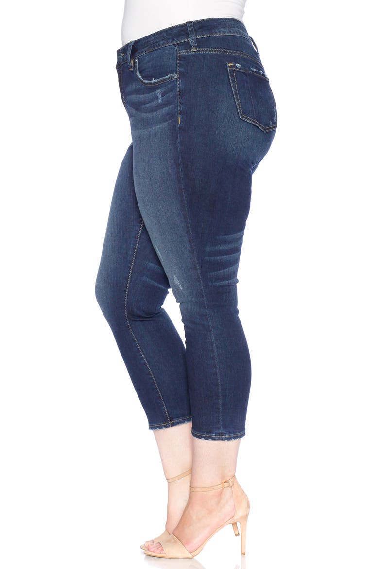 Crop Straight Leg Jeans, Alternate, color, SHEELA