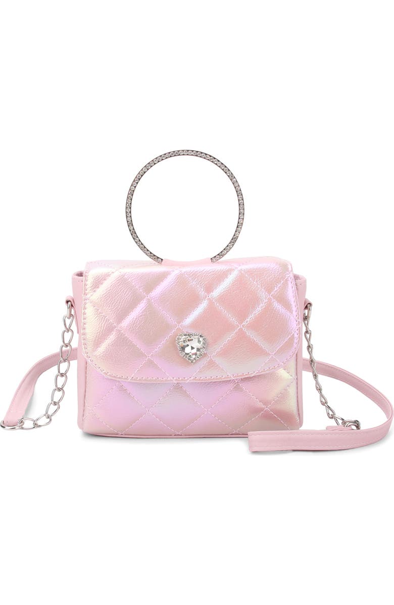 OMG Accessories Kids' Heart Holo Handle, Main, color, Mauve