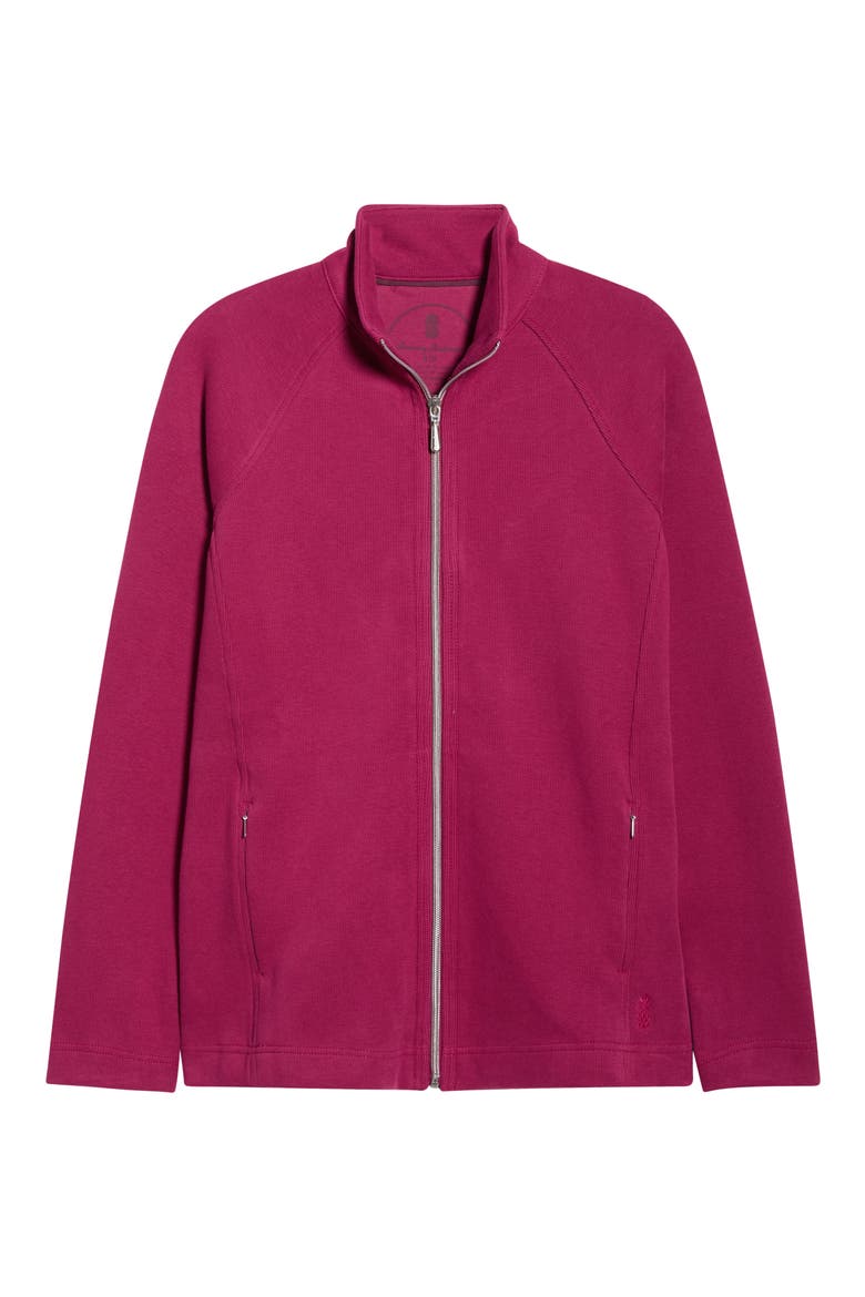 New Aruba Zip Jacket, Alternate, color, SANTA ANA