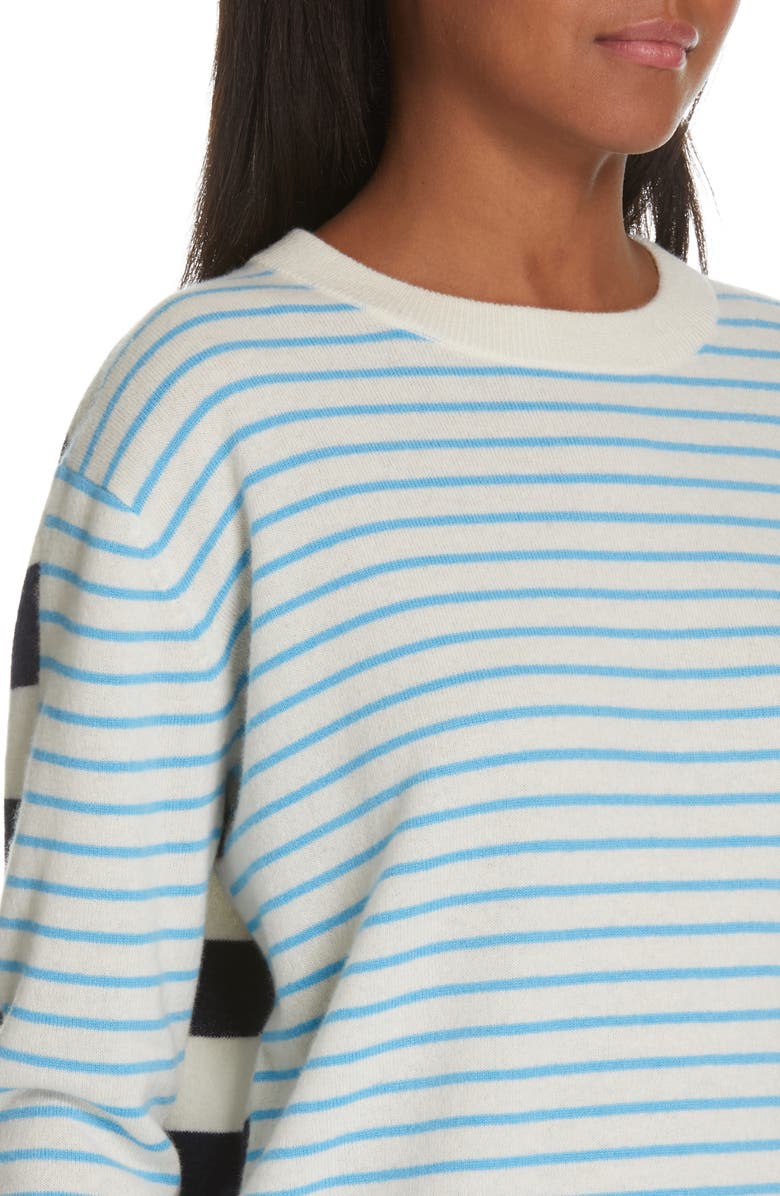 Nordstrom Signature Multi Stripe Cashmere Sweater, Alternate, color,