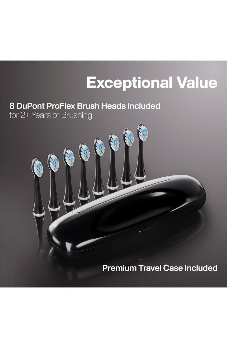 AQUASONIC Elite Rechargeable Electric Toothbrush Set, Alternate, color,