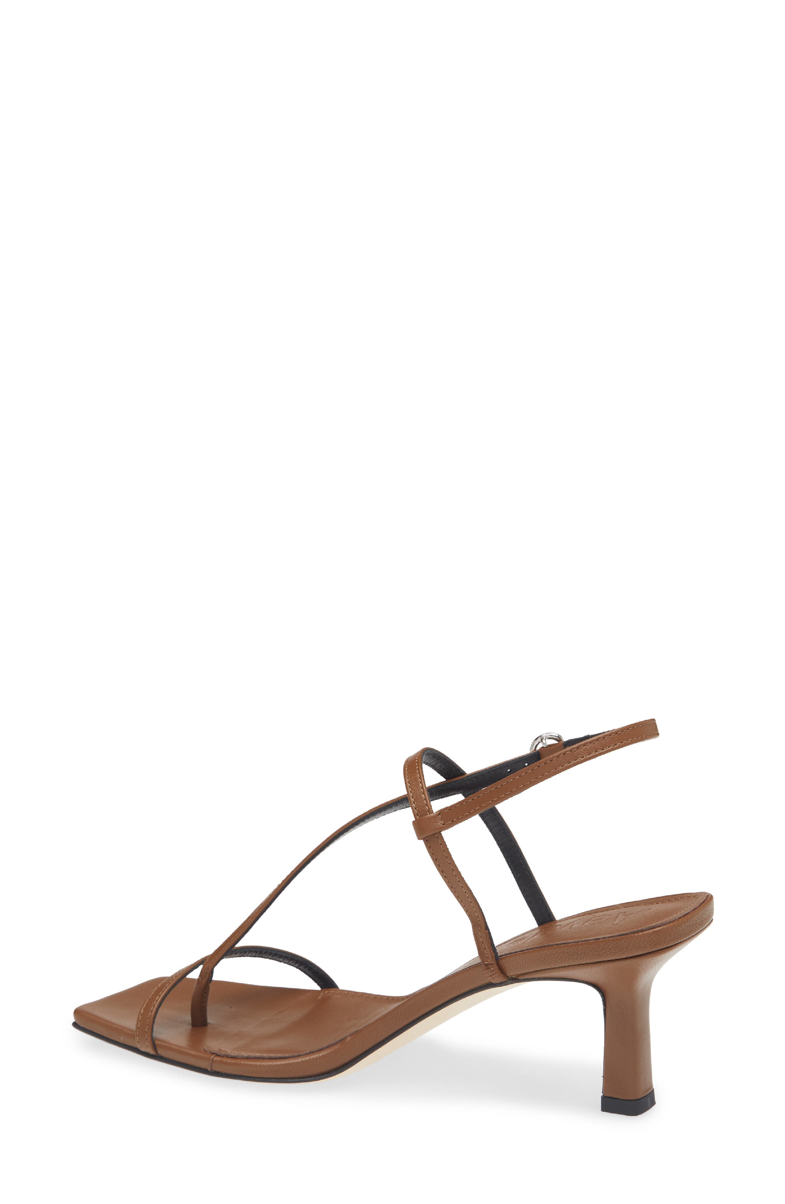 aeyde Elise Sandal, Alternate, color, Tobacco