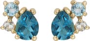 Bony Levy 14K Gold Color Stud Earrings