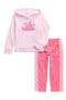 Kids' Pullover Hoodie & Track Pants Set