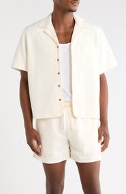 RIZORT Lukus Waffle Knit Camp Shirt