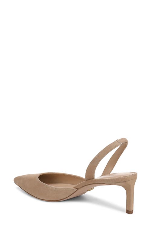 Veronica Beard Caroline Slingback Pointed Toe Kitten Heel Pump