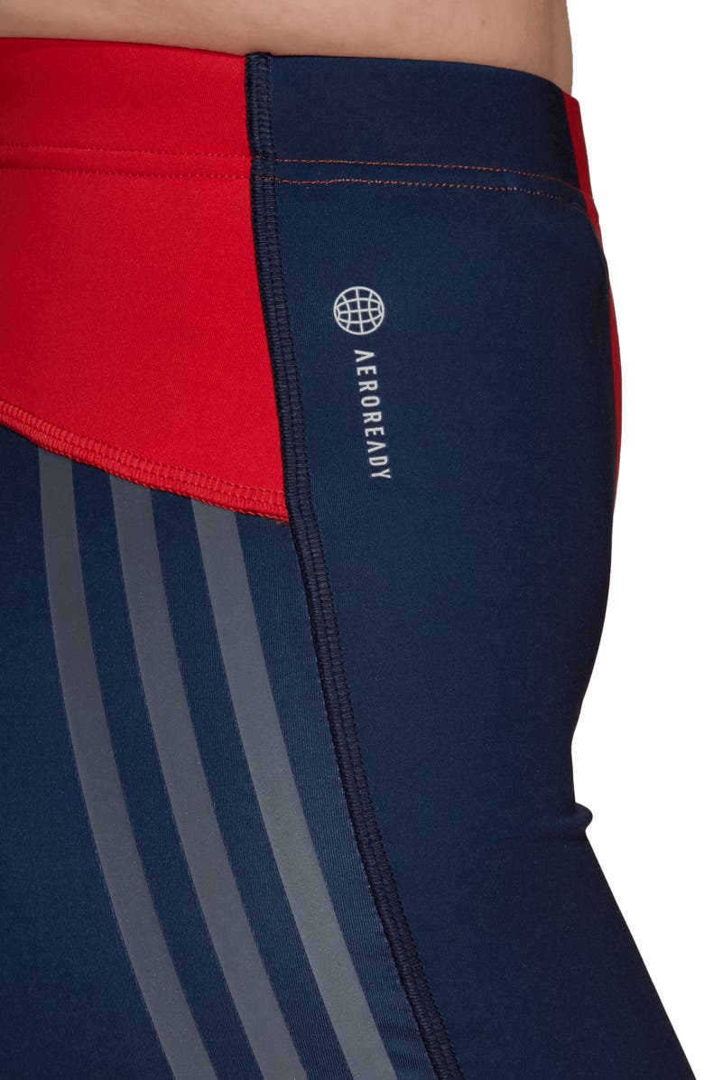 adidas x Marimekko Run Icon Bike Shorts, Alternate, color,