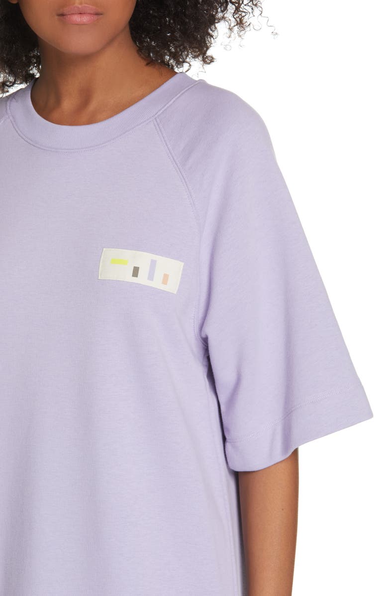 Tibi Sweatshirt Dress, Alternate, color, 