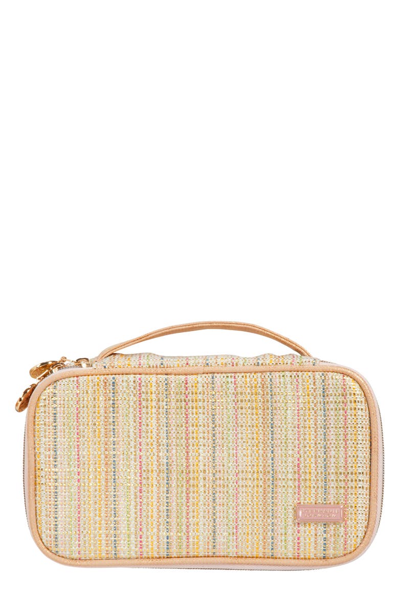 Jakarta Gold Grace Brush Case, Main, color, GOLD